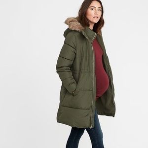 Old Navy Maternity Puffer Jacket